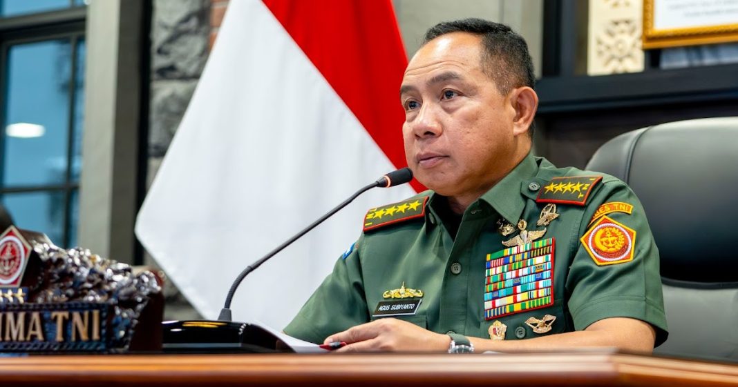 Panglima TNI Pimpin Rapat Vicon Perkembangan Situasi di Wilayah Satgas TNI MONUSCO