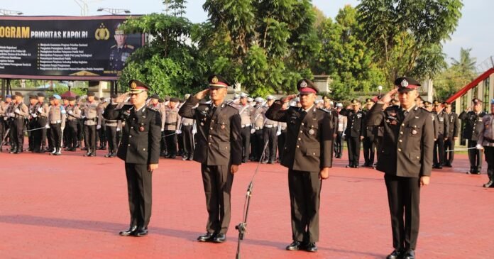 136 Personel Dianugerahi Satyalancana, Polda Sumut Tegaskan Komitmen Profesionalisme