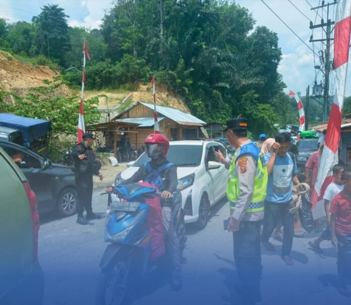 Brimob Sumut Siaga Penuh Amankan Arus Lebaran, Kehadiran Personel di Tiga Pos Strategis Jamin Kamseltibcarlantas Tetap Kondusif