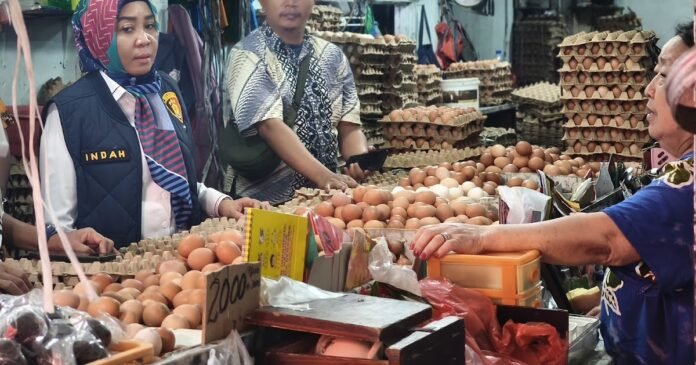 Pantau Harga hingga Lebaran, Satgas Pangan Polda Sumut Sidak Sejumlah Pasar di Medan