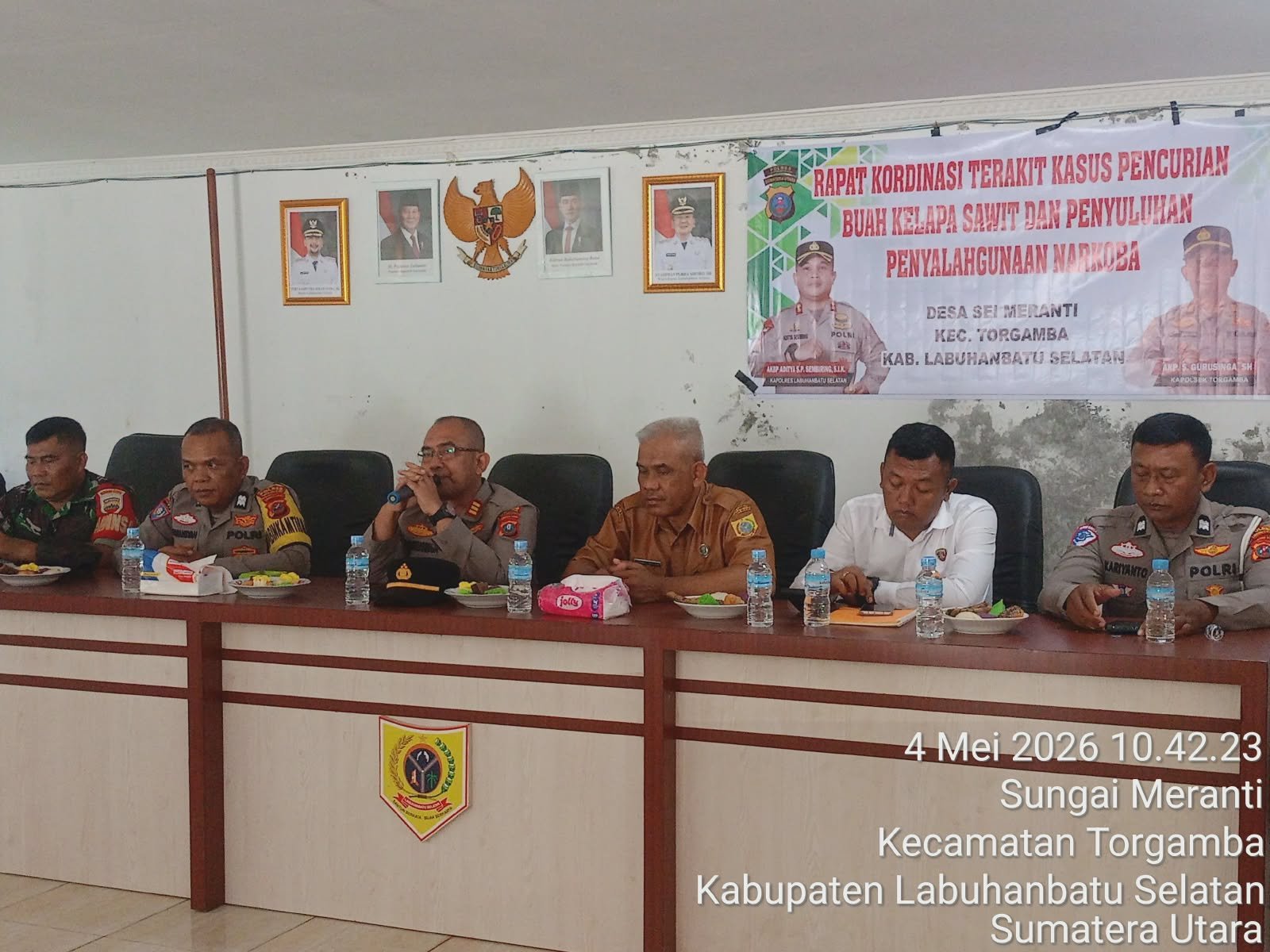 Warga Sei Meranti Suarakan Keamanan, Polsek Torgamba Siap Tindak Pencurian Sawit dan Narkoba
